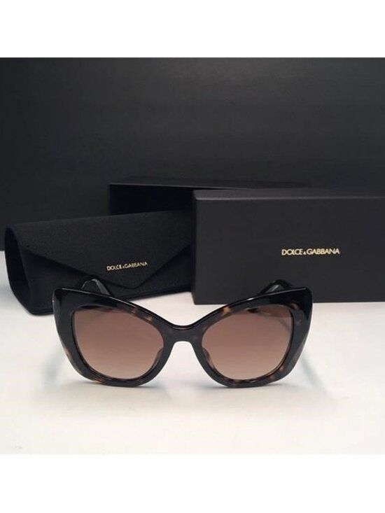 New DG 4405 Dolce and Gabbana Grey Gradient Butterfly Ladies Sunglasses DG4405 main image 8